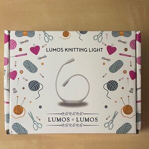 Lumos & Lumos Knitting Light white new in box crafters light crochet